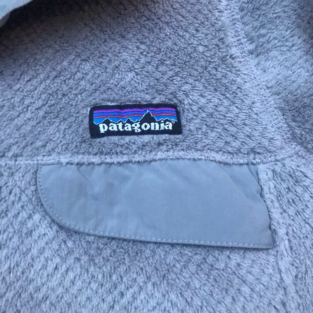 Women’s Synchilla Snap Pullover Solid Gray - image 4